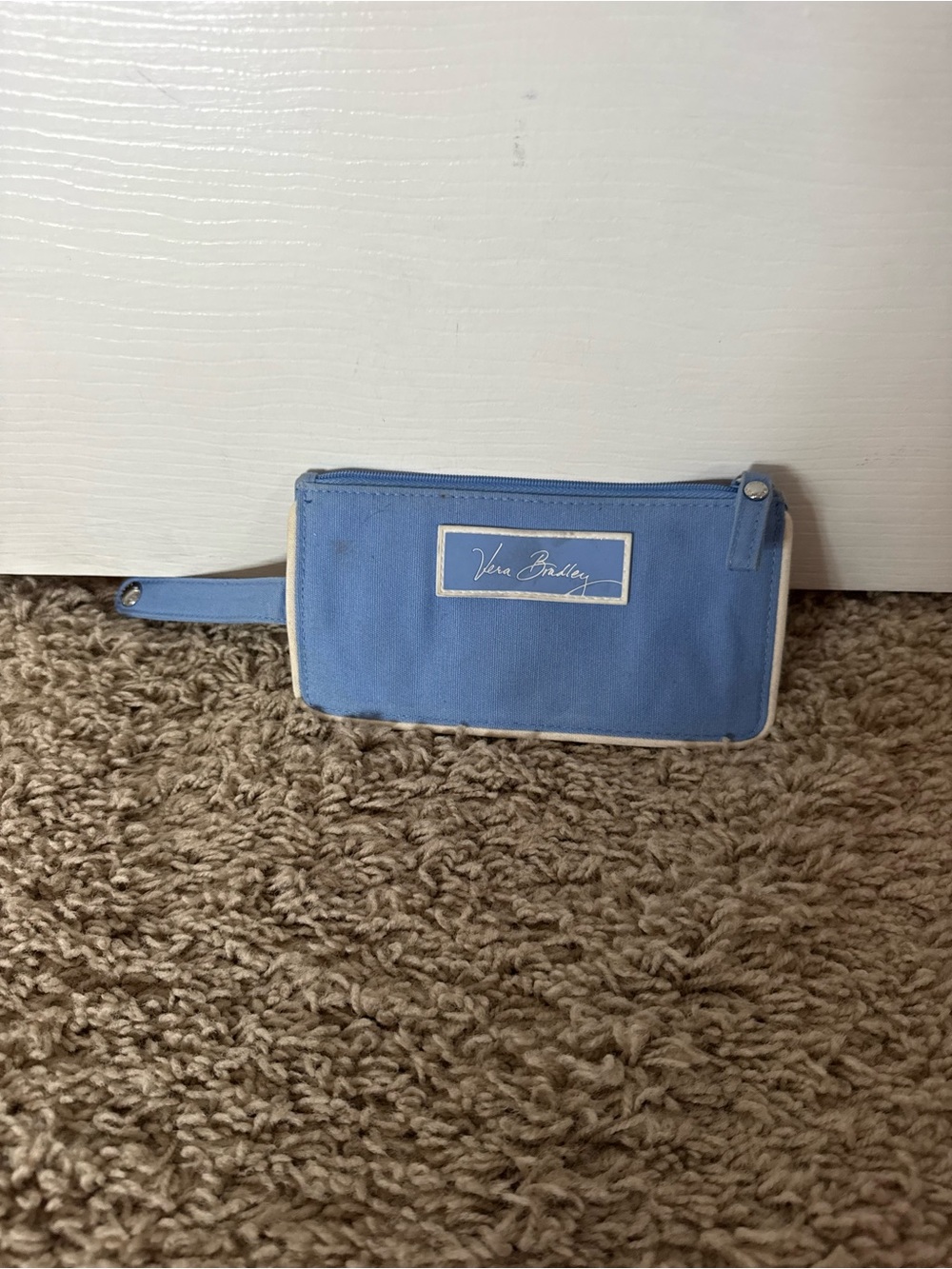 Vera Bradley Sky Blue Wristlet Clutch